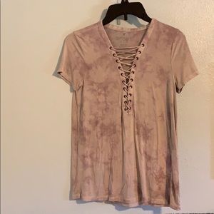 American Eagle Outfitters purple  shirt